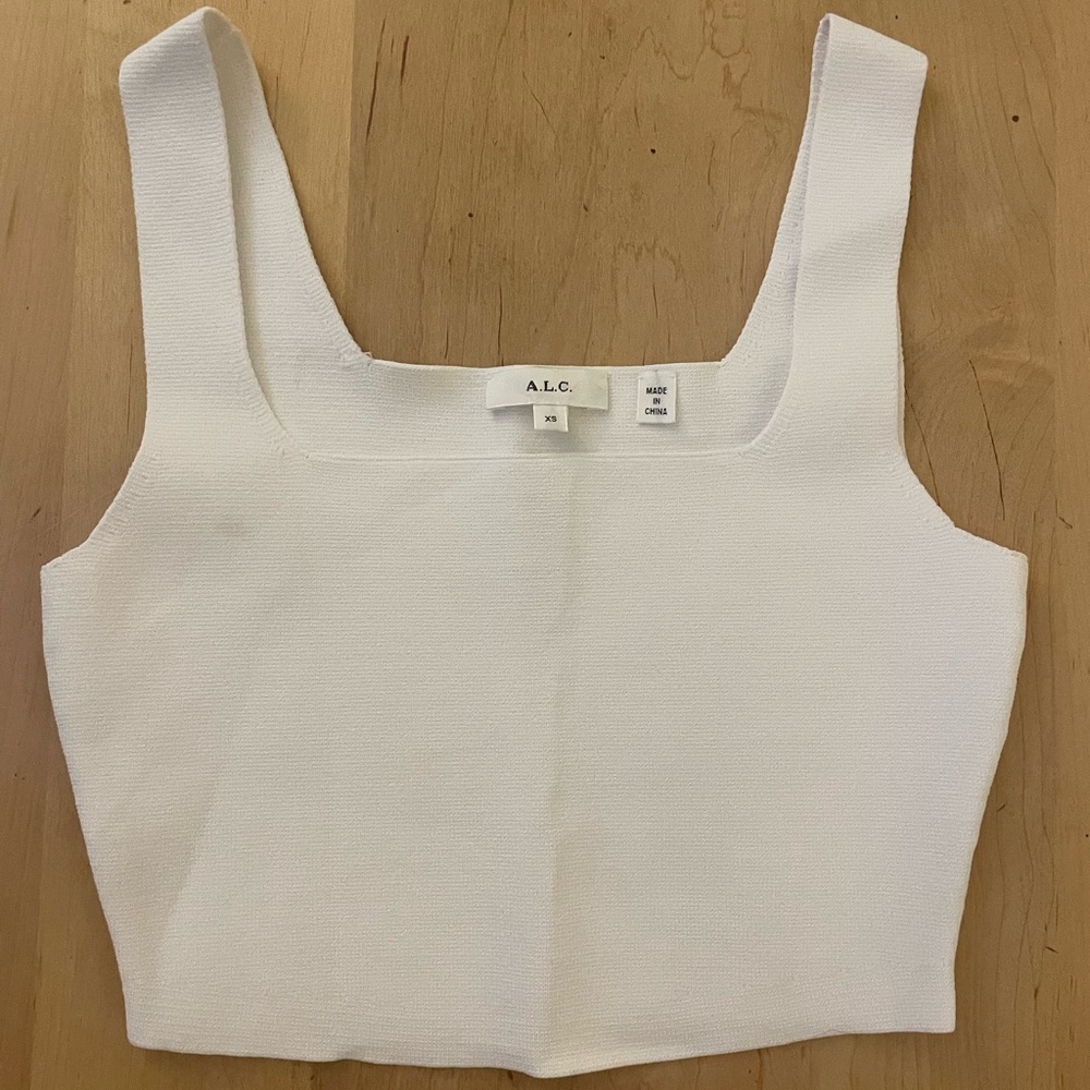 Cropped knit top from A.L.C.